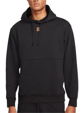 Nike Court Men’s Tennis Hoodie Heritage Hoodie XL Loose Fit Black Team Ontario